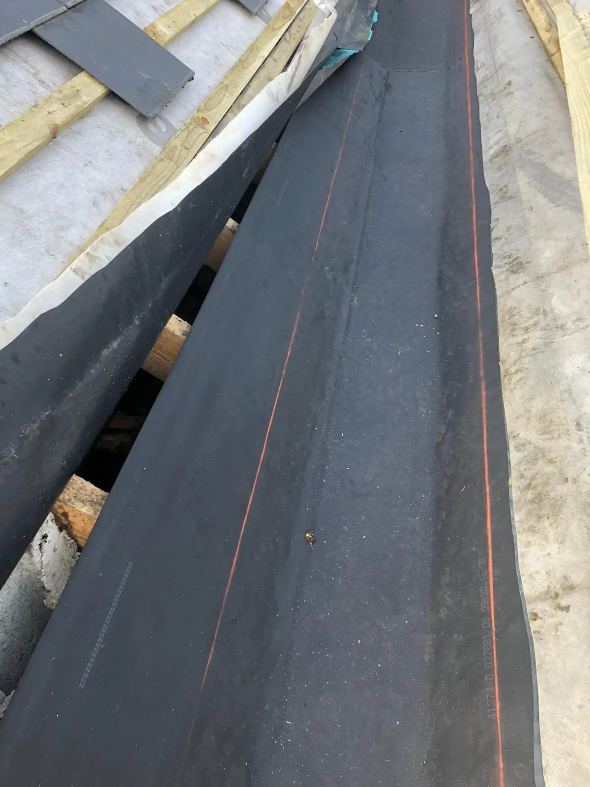 Leaking centre valley being replaced — photo 3